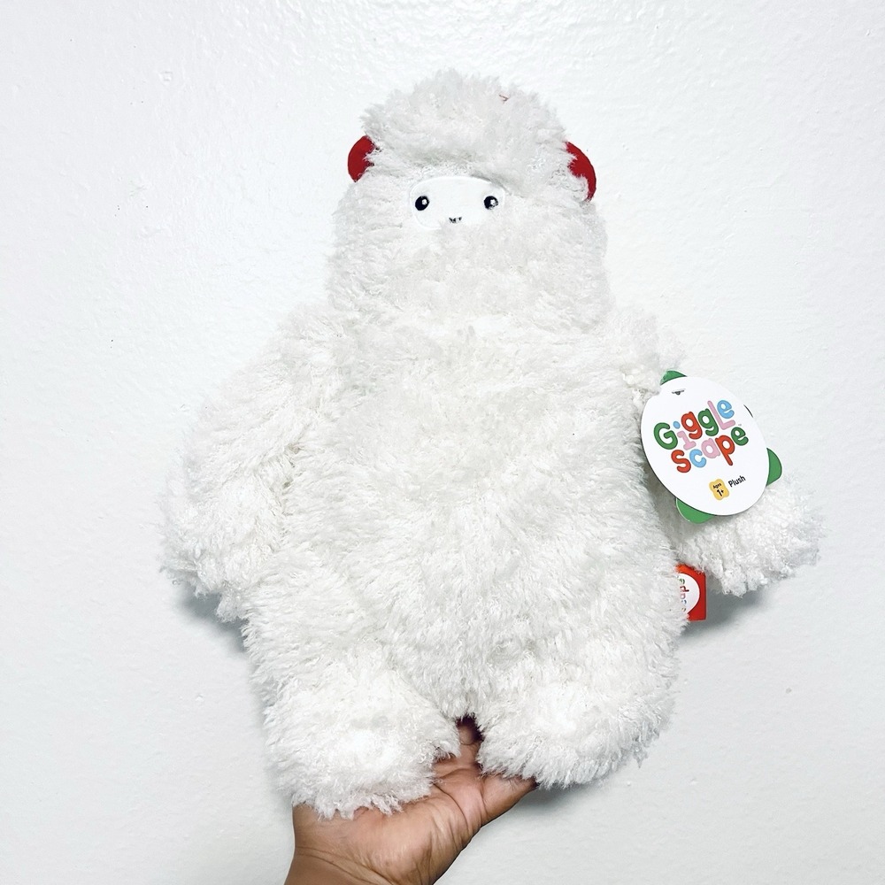 Gigglescape Yeti Plush With Ear Muffs 14 Inch 2025 Target nwt